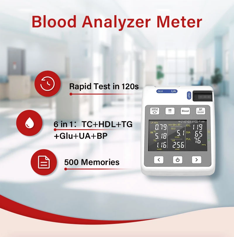 6-in-1 blood analyzer 6-in-1 blood analyzer
